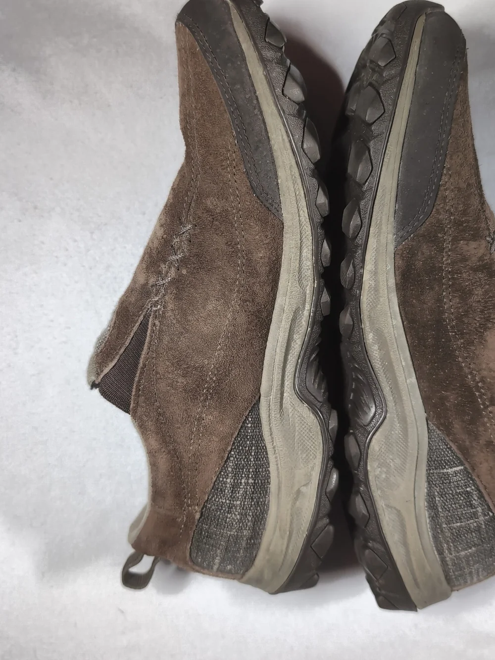 Men's Casual Slip-On Suede Loafers in Brown